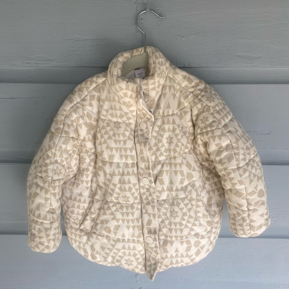 Tea collection Azulejo Quilted Cotton Jacket XS 2/3 Like New
